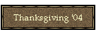 Thanksgiving '04